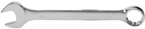 SW-Stahl 00811SB Gabelringschlüssel 16 mm - Ringschlüssel Pro Drive | Chrom-Vanadium-Stahl matt verchromt - 205 mm Länge - DIN 3113 A ISO 3318 - 15 Grad Abgeschrägt - Schlanke Form