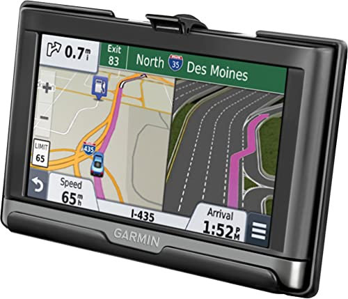 RAM GPS Vehicle Mount for Garmin Nuvi 2557LMT, 2577LT & 2597LMT (5 Inch LCD, Black)