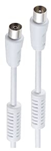 shiverpeaks BS80202-128 Basic-S Antennenkabel, Mantelstromfilter, 1m