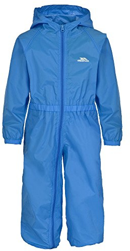 Trespass Babies Button Waterproof Rain Suit (12/18 Months) (Cobalt)