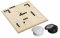 Philos 3210 - Go & Go Bang-Turnier, Klappbares Holzspielbrett, Strategiespiel