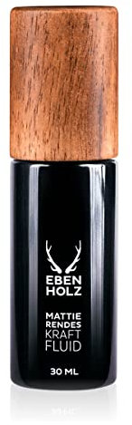 EBENHOLZ skincare – Gesichtslotion – Mattierendes Kraftfluid für Männer, Anti Glanz Pflege mit Kastanienextrakt und Vitamin E, verfeinert Poren, reduziert Ölglanz, ideal für Misch -/ölige Haut, 30 ml