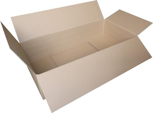 8 St. Faltkarton 1200x600x300 braun 2-wellig EB-Welle Versandverpackung Bücher,-Umzugskartons