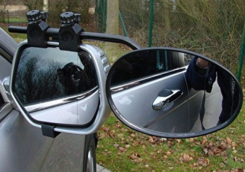 Maypole PAIR OF DELUXE EXTENSION TOWING CONVEX REAR VIEW MIRRORS CARAVAN MP8327
