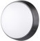 Luceco Eco Plafón Redondo LED de Iluminación, Lighting, Aro blanco y negro, 21,5 cm