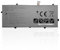 AA-PBTN6QB PBTN6QB AAPBTN6QB Batterie de Remplacement Ordinateur Portable pour Samsung 9 NP900X5N NT900X5N NT900X5N-X78L NP900X5N-X01US NP900X5N-L01US NP900X5N-K03 NT900X5N-X78L Series(11.5V 66Wh)