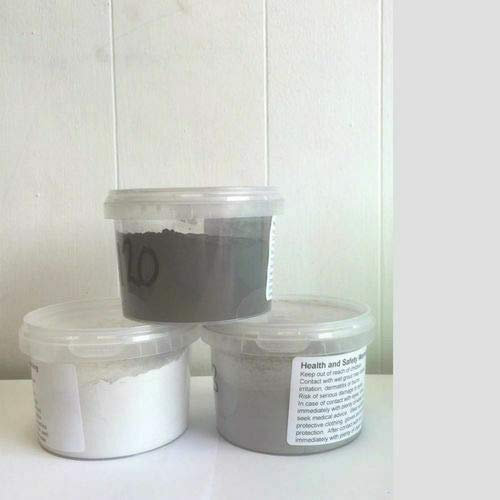 Hobby Island Mosaics Ultracolor-plus Grout for Mosaic tiles arts and crafts (111 Silver Grey - 500g,grapagr111#.5)
