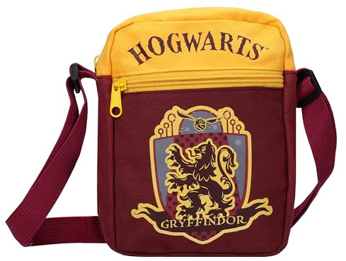 SD toys Unisex Bolsa Pequeña Tela Kleine Tasche aus Canvas Gryffindor Harry Potter, Bunt, S EU