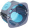 Boite de derivation electrique | boite derivation | Boite de derivation etanche exterieur | Boite De Derivation Stop Air Ø67H40 + Couvercle | Debflex | 718870