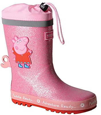 Regatta PeppaWelly Kids Wellington Peppa Pink 12 UK Child