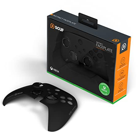 Scuf Instinct austauschbare Frontplatte, Controller-Farb-Designs für Xbox Series X|S und Xbox One - Schwarz