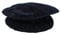 NDA Afghani Topi Pakol Pakul Kufi koofi Chitral Männer Tribal Pashtun Hut Unisex Caps Hüte Pashtuns Caps Samt Material Kappen, Schwarz, X-Large