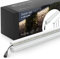 LyghtUp LED Zaunbeleuchtung Starter-Set, inkl. Netzteil und Kabel, IP67, Warmweiß 4000K (Silber, 1x, 246cm)