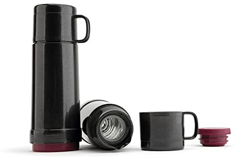 Jata Hogar HTER2150 – Termo para Líquidos Fríos y Calientes. Doble pared. Gran aislamiento. Libre de BPA. Ligero. Cierre hermético. Sin olores ni sabores. Tapa para usar como vaso. 500 ml