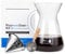 Barista Warrior Pour Over Coffee Maker Set - Pour Over Kit Includes Large Glass Carafe and Reusable Dripper Coffee Filter and Coffee Scoop - 8 Cup Drip Coffee Brewer (34oz | 1000ml)