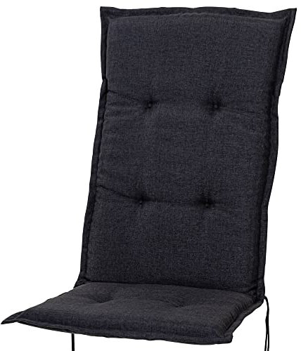50148-52 Sun Garden Auflage Hochlehner Naxos anthrazit 118x47x6 cm Sitzpolster (ohne Stuhl)