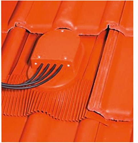 Klöber® PV Kabeldurchgang Venduct 8 Kabel rot