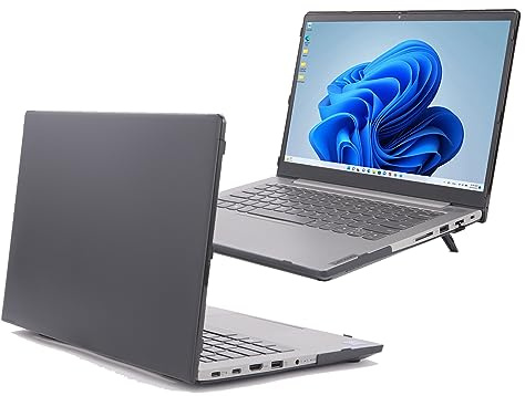 mCover Nur kompatibel mit Lenovo ThinkBook 14 G2 / G3 / G4 / G5 Series Notebook-PC (funktioniert nicht mit anderen Lenovo-Modellen), Schwarz