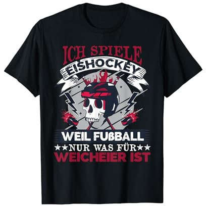 Eishockey Eishockeyfeld Eishockeyspieler T-Shirt