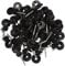 100 Pcs Electric Fence Insulators,Screw-In Insulator Fence Ring Post Wood Post Insulator for Garden Animal Husbandry Electronic System