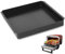 OO100 Grill Pan, XSKOCTPN Woodfire Outdoor Non-Strick Pan for Ninja OO100 Series, 12 x 12 Pre-Seasoned Non-Stick Cooking Griddle for Ninja Woodfire Outdoor Pizza Oven, Fits Ninja Grill Accessories