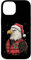 Hülle für iPhone 14 Lustige Weihnachtsmütze Weißkopfseeadler Weihnachten