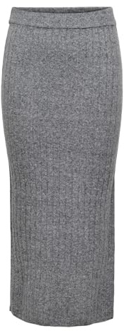 ONLY Damen Onljeanett Life Rib Long Skirt Cc KNT