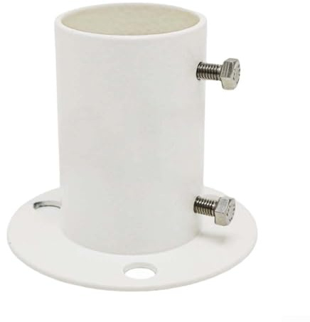 Qualoramall Pool Deck Flansch Bases Edelstahl Pool Leiter Flansche Halterung Pools Treppendeck Flansch Basis Pools Leitern Handlauf Flansche für 3,8 cm Handlauf Leiter Geländer Halterung