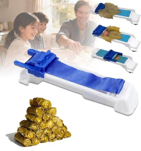 Lumpia Maker, Roller Machine, Kitchen Magic Vegetable Meat, Spring Roll, Stuffed Vine Leaves for Home Tool(1pc)