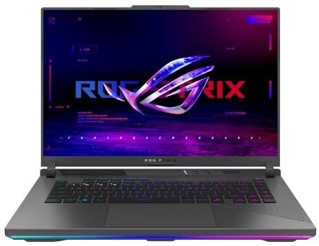 ASUS ROG Strix G16 G614PP-RV031W | AMD R9-8940HX, 16 Zoll WUXGA IPS 165Hz, 16GB DDR5, 1TB SSD, NVIDIA RTX 5070, Eclipse Gray, Windows 11 Home