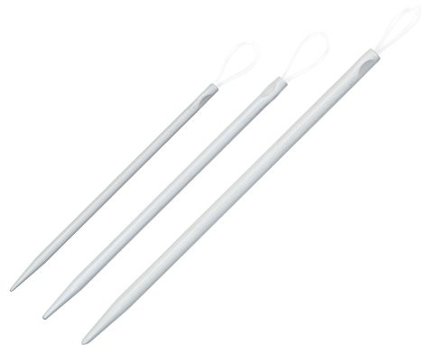 Pony Aluminium Wool Needles, Multi-Colour, 5.5 x 3.5 x 14 cm