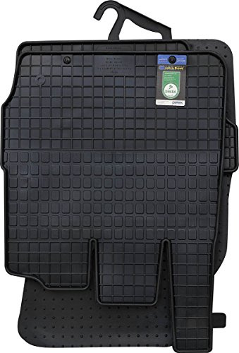 PETEX Gummimatten passend für Fiesta ab 02/2011-06/2017 Fußmatten schwarz 4-teilig