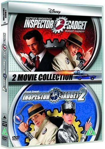 Inspector Gadget 1&2 Duopack DVD by Matthew Broderick
