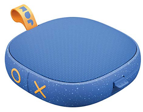 Jam Hang Tight Altoparlante Bluetooth, 12 Ore Riproduzione, Impermeabile, a Prova di Caduta, Certificazione IP67, Driver 5W, Porta Aux In, Blu