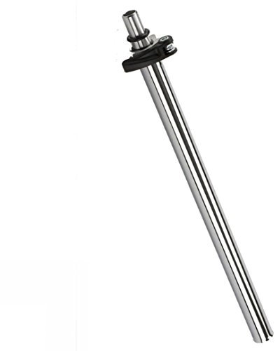 Brompton Sattelstütze, Teleskop, Silber