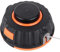 Trimmerkopf, Mähkopf, M10x1,25 Fadenkopf mit Spule, Strimmer Kreissäge Zubehör Trimmerkopf Fit for McCulloch B26Ps Rep 5310250-01, Lassen Sie den Rasen Ordentlich Wachsen, Schwarz