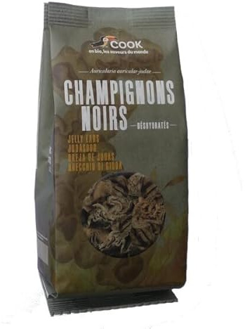 Cook - Champignons Noirs Séchés 40G -Vendu Par Unité