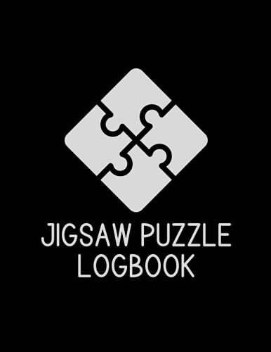 Jigsaw Puzzle Logbook: Puzzle Level Progress Journal