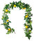 YLSZHY Guirlande de citrons artificiels 1,8 m, feuillage vigne artificielle, fruits avec citron et feuilles vertes pour porte d'entrée, mur, décoration d'intérieur Jaune/Vert