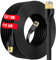 Cat 7 Ethernet Cable 50m Outdoor, Long Flat Ethernet Network Cable High Speed Waterproof, S/FTP - 10Gbps (50 Clips) - Faster than Cat 6/Cat 5, Lan Cable for Xbox/Switch/Router/Game/Smart TV/Modem