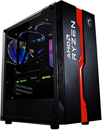 MEGA MANIA PC Gaming Ordenador de sobremesa AMD Ryzen 7 3800X 4.5GHz Turbo Octa Core | 16GB DDR4 3200 RGB Led | SSD 480GB | Gráfica Nvidia RTX 2060 6GB | Refrigeración líquida