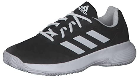 Adidas Damen Gamecourt 2 W Shoes-Low (Non Football), Core Black FTWR White FTWR White, 40 2/3 EU