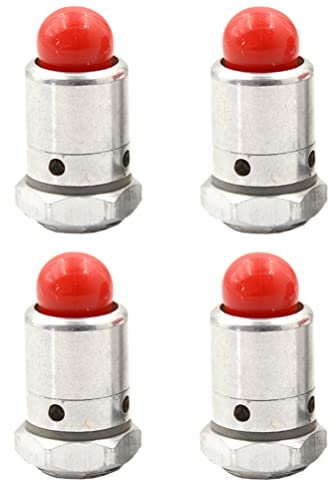 iplusmile 4 Pcs Pressure Cooker Safety Valve Relief Jigger Valve Universal Replacement Floater Pressure Pot Pressure Limiting Valves Aluminum Alloy Floating Object Electric Pressure Cooker