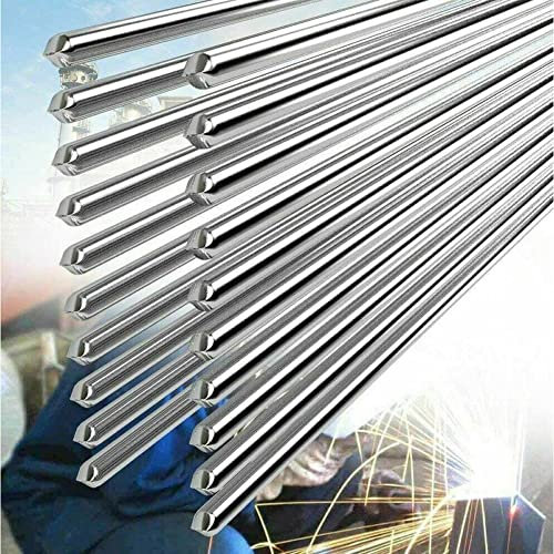 Für FACULX Niedertemperatur-Aluminium-Schweißdraht, AL-Lötstab für Reparatur, kein Lötpulver erforderlich – 20 Stück, 33 cm x 1,6 mm