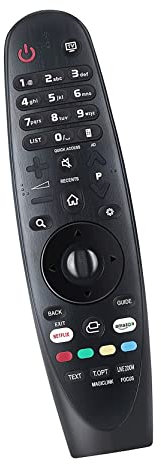 AULCMEET AN-MR650A AKB75075301 Replaced Remote Control Compatible with LG 4K OLED Smart TV OLED55B7T OLED55B7V OLED55B7Y OLED55C7T OLED55C7V OLED55C7Y 60SJ800V 60SJ800Y 60SJ850T 60SJ850V 60SJ850Y