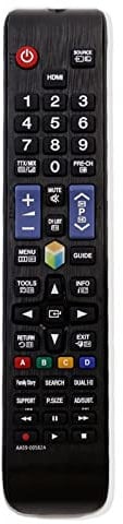 AULCMEET AA59-00582A Replacement Remote Control fit for Samsung TV UA40J6200AW UA60JS7200W UN32J5500AF UN32J6300AF UE37ES5700 UE40EH5300 UE40EH5450 UE40ES5500 UE46ES5505 UN40J5500AF UN40J6300AF