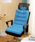 Stuhl Kissen, Sitzkissen für Bürostuhl, Lendenwirbelstütze Kissen für Stuhl, Ergonomisches Design Rückenstütze Memory Foam Kissen,Blau,Large