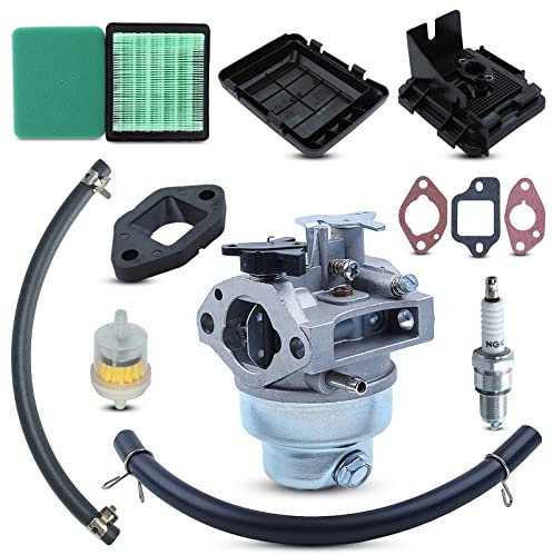 Haishine GCV160 Carburatore per Honda HRT216 HRR216 GCV160A HRS216 HRZ216 Motore Rasaerba GCV160 Sostituisci 16100-Z0L-023 con Candela Filtro Aria etc.