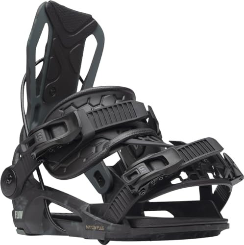 Flow Mayon Plus Hybrid Snowboard Bindung Damen, Farbe:blackaqua, Größe:L