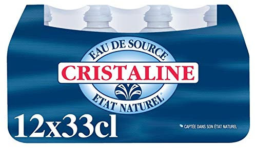 CRISTALINE - Cristaline eau source bouchon sport 12x33cl - Un Articles
